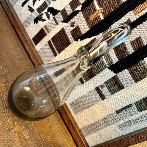 MCM Holmegaard Per Lutken Duckling Vase Smoke Grey - Picture 8 of 8